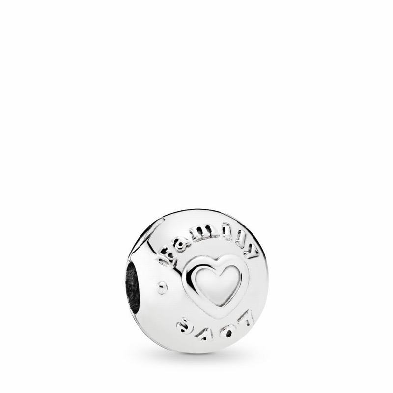 Pandora Family & Love Clip Charm Clearance NZ, Two Tone (873190-UDF)